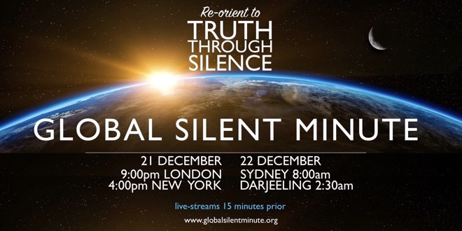 Annual Global Silent Minute