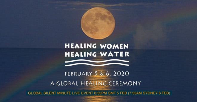 Healing Women healing water