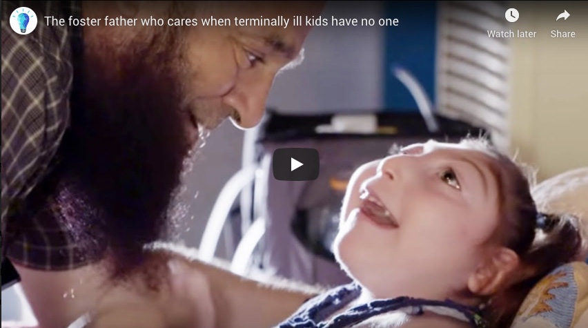 The foster father who cares when terminally ill kids have no one