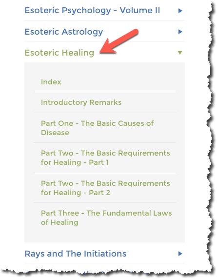 esoteric healing