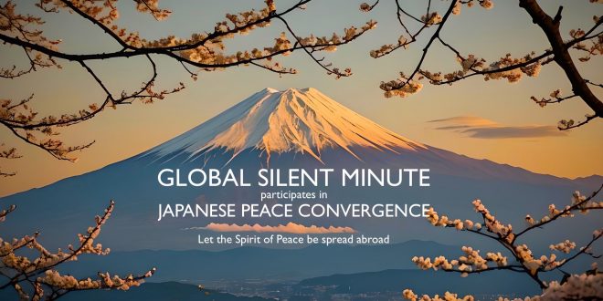 GLOBAL SILENT MINUTE participates in JAPAN PEACE CONVERGENCE