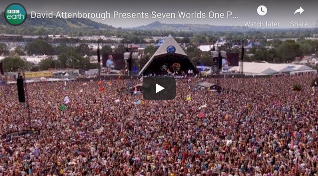 David Attenborough Presents Seven Worlds One Planet Live From Glastonbury | BBC Earth