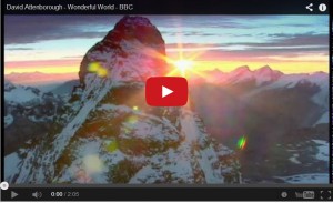 what a wonderful world - David Attenborough